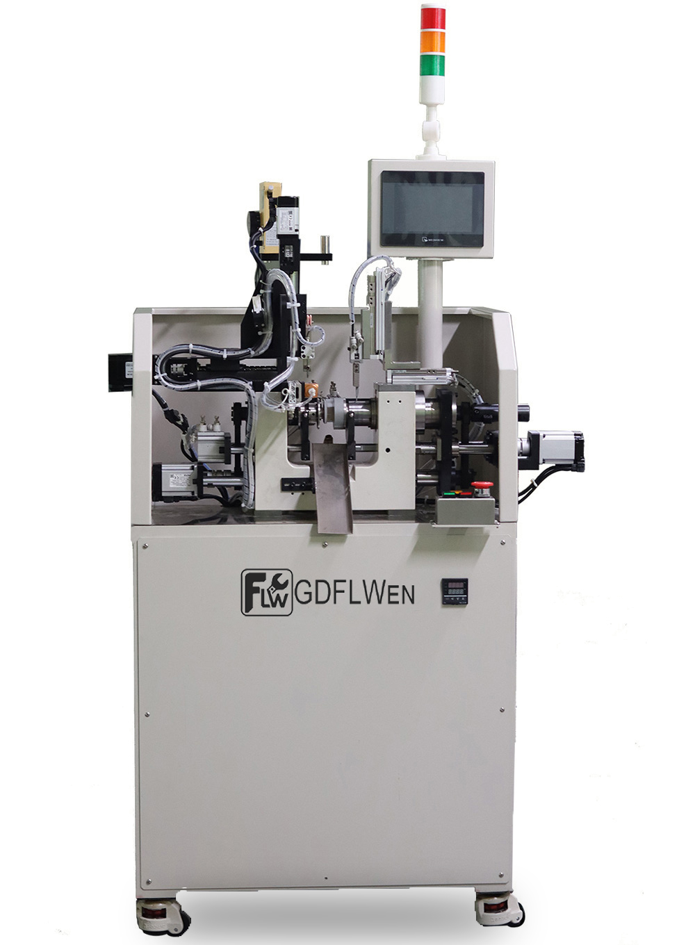 Chip hollow coil winding machine