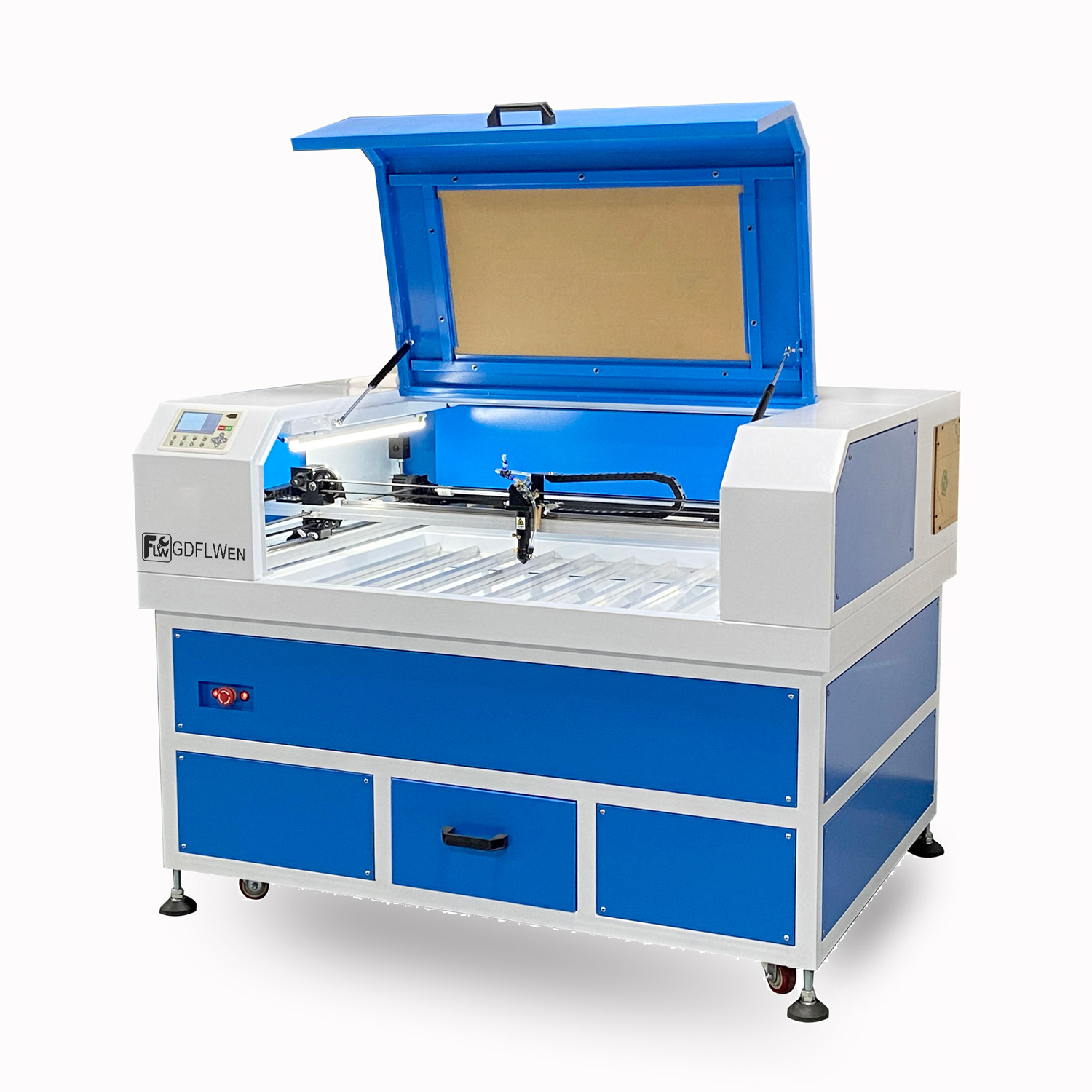 Large size high speed galvanometer laser cutting machine