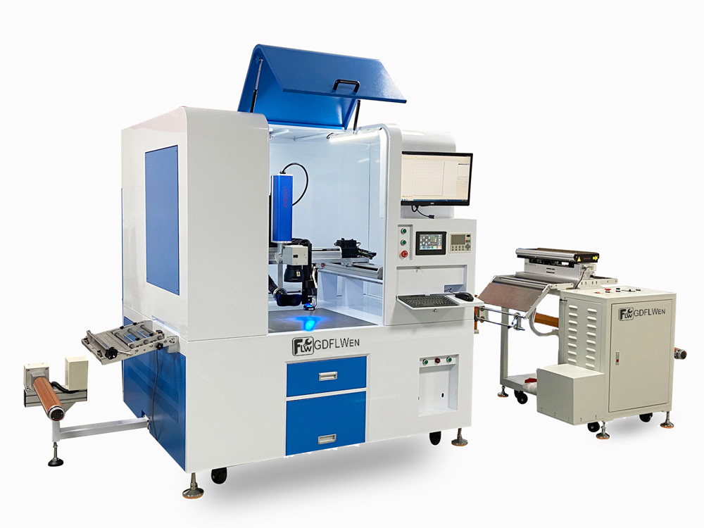Film material laser cutting machine